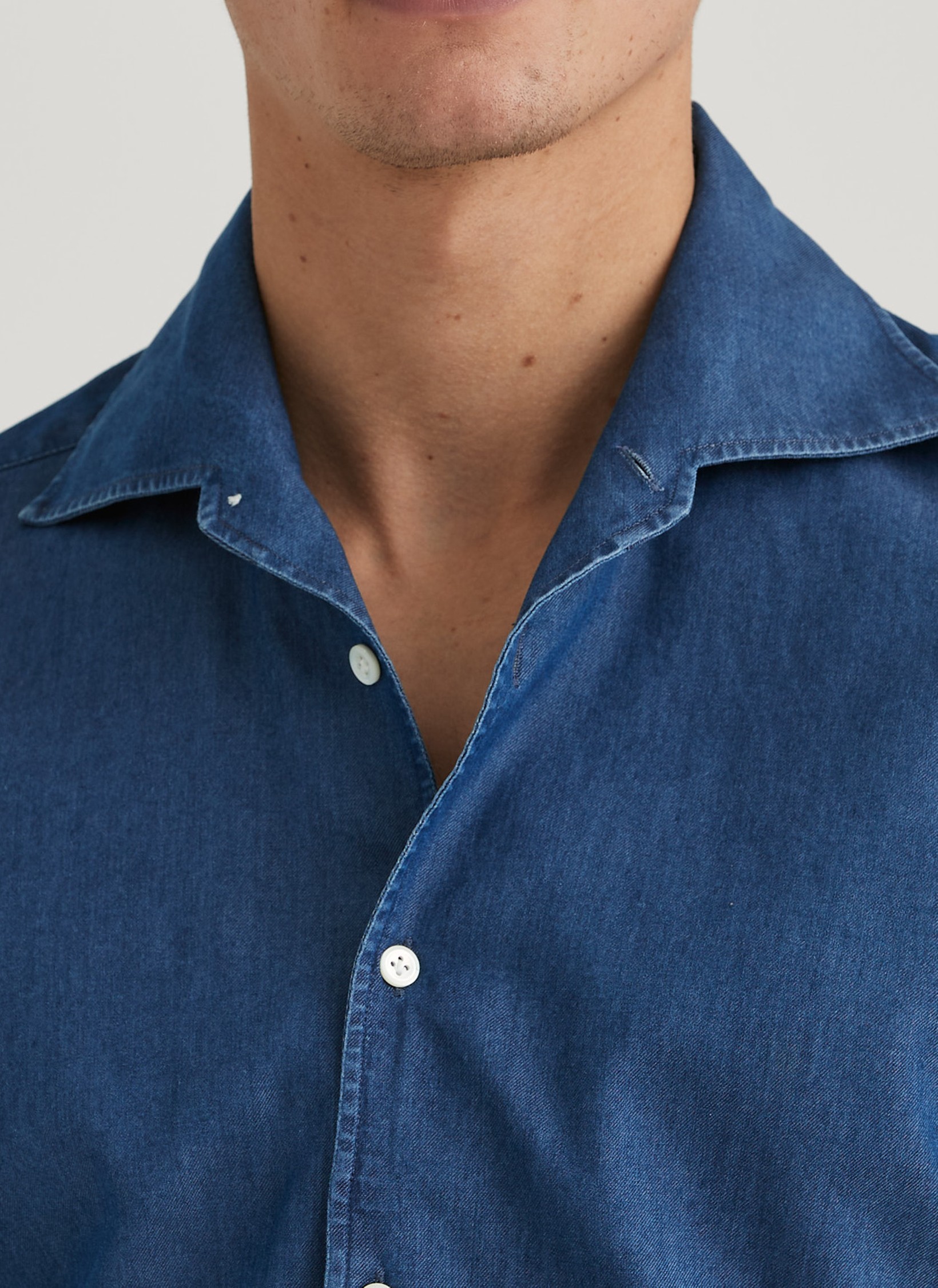 Heritage One Piece Denim Shirt - Morris Stockholm