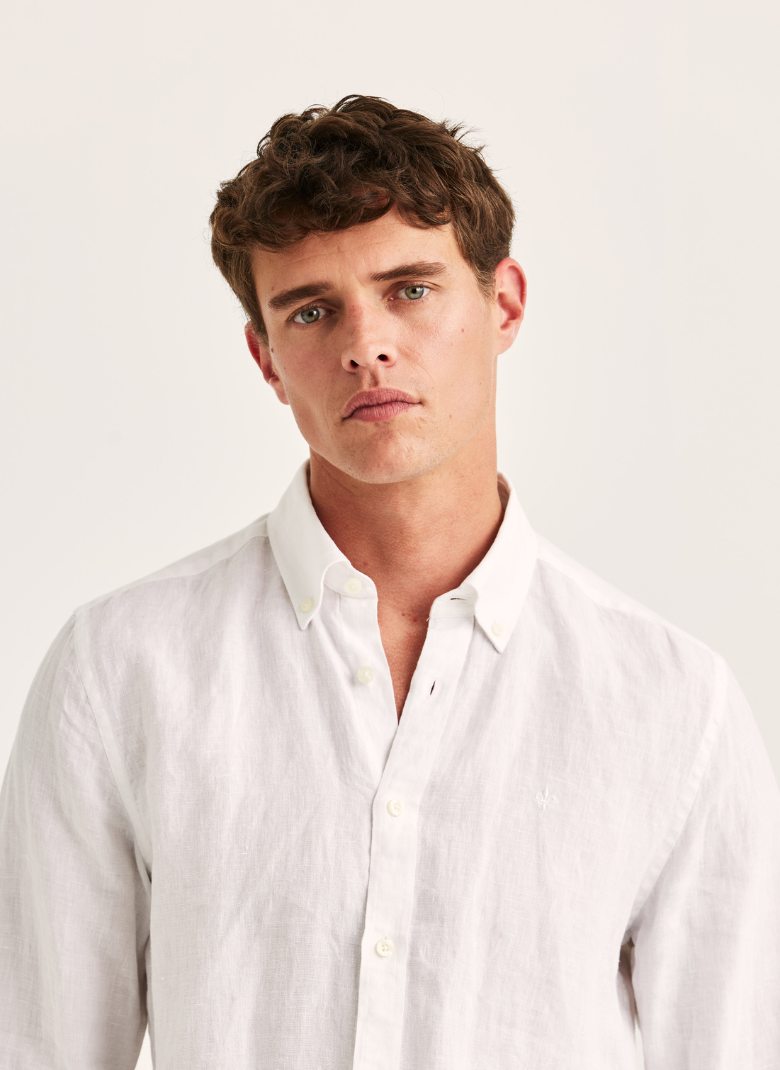 Douglas Linen Shirt-Classic Fit - Morris Stockholm