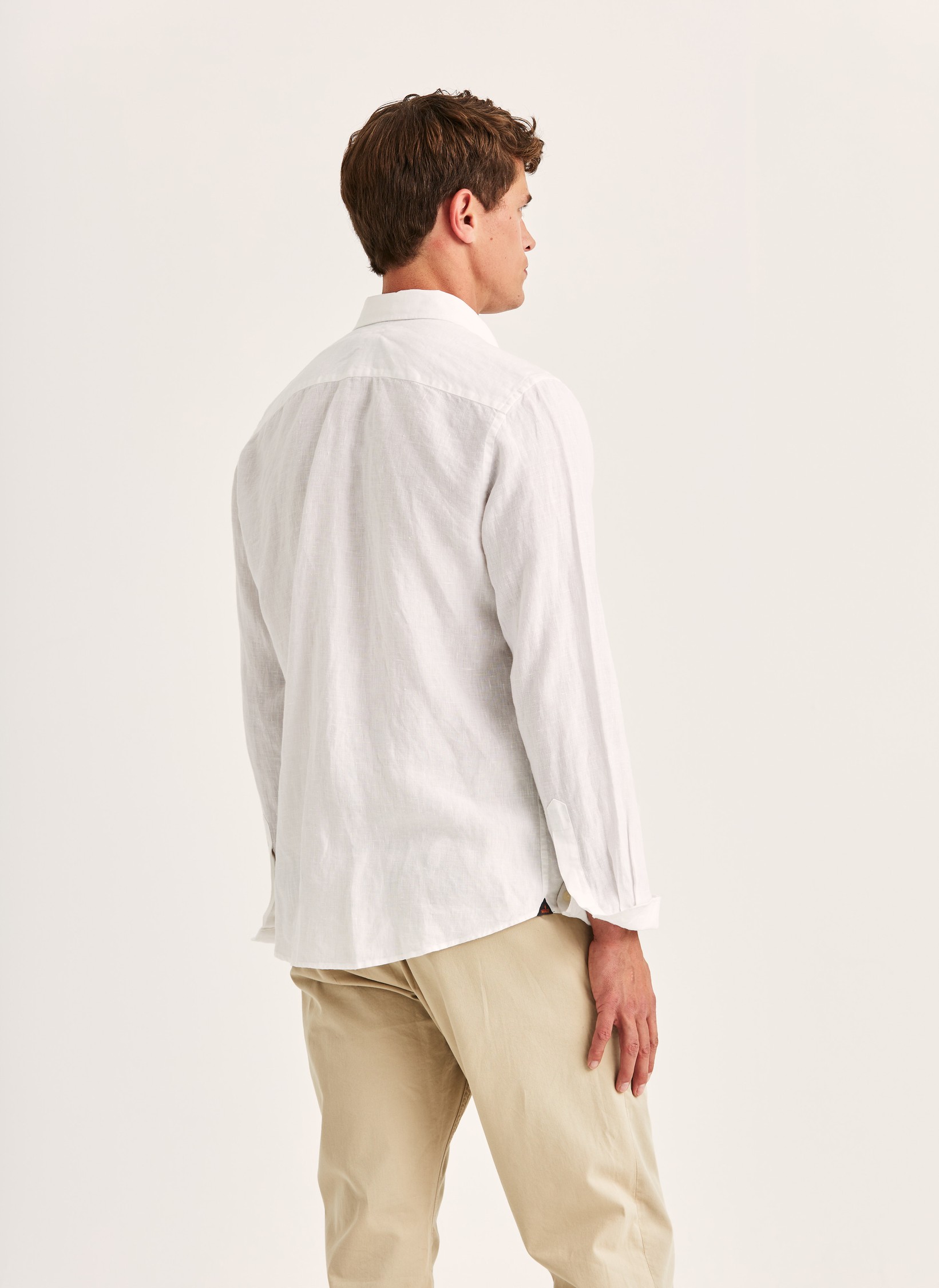 Douglas Linen Shirt-Classic Fit - Morris Stockholm