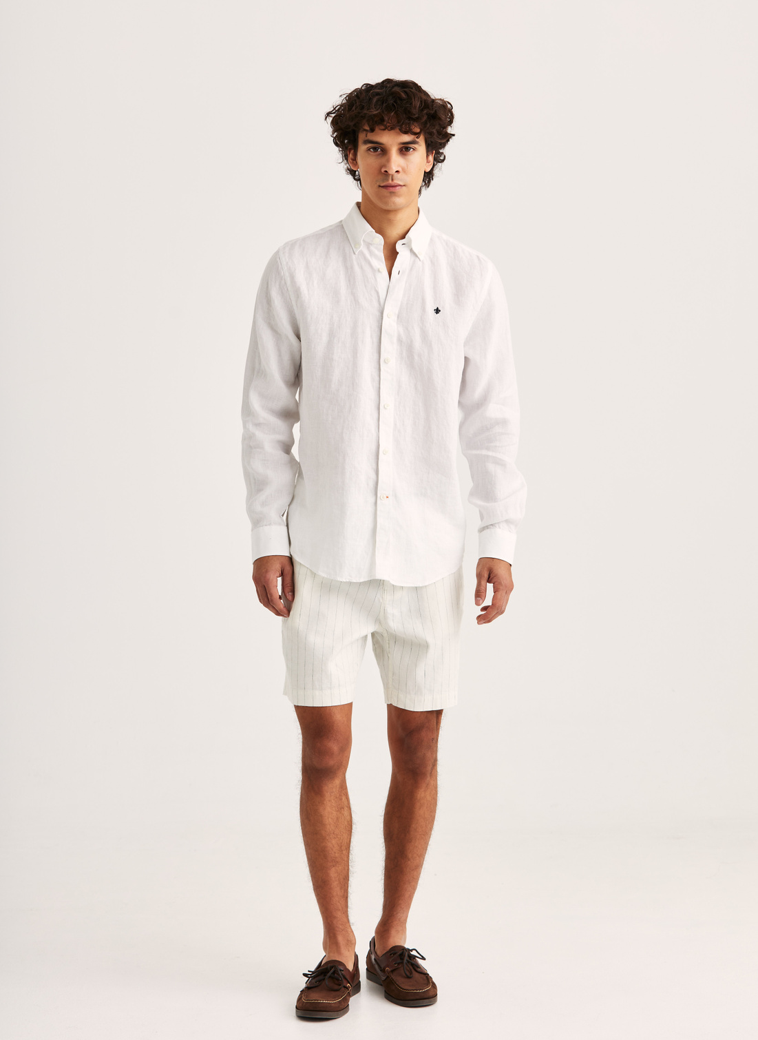 Douglas Linen Shirt-Classic Fit - Morris Stockholm