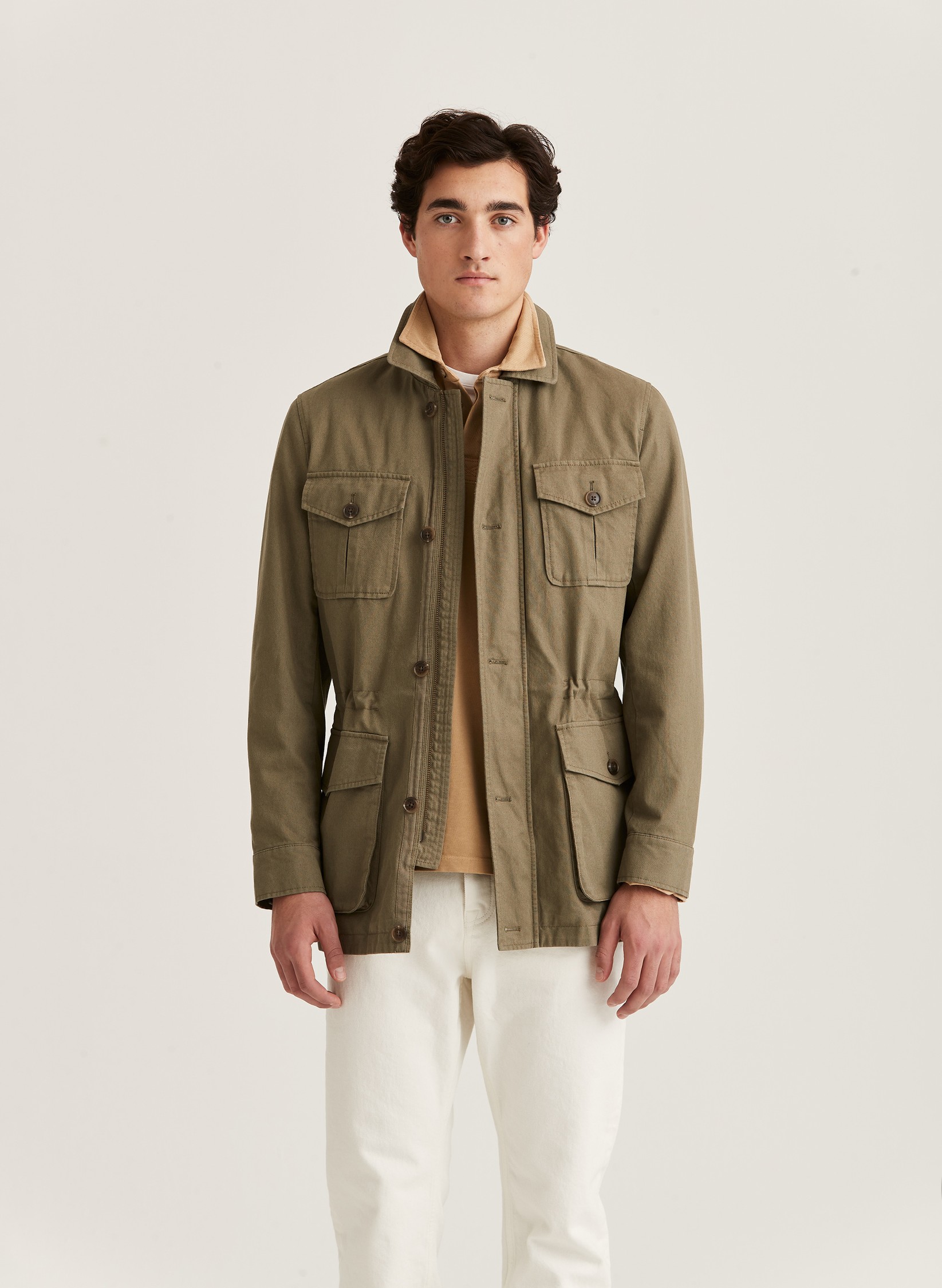 ジャケット・アウター archive khaki zip jacket 241OJ-JK15)OLD JOE(オールドジョー)ERWIN ZIP JACKET / SCAR