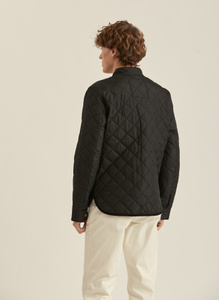 zara man quilted jacket