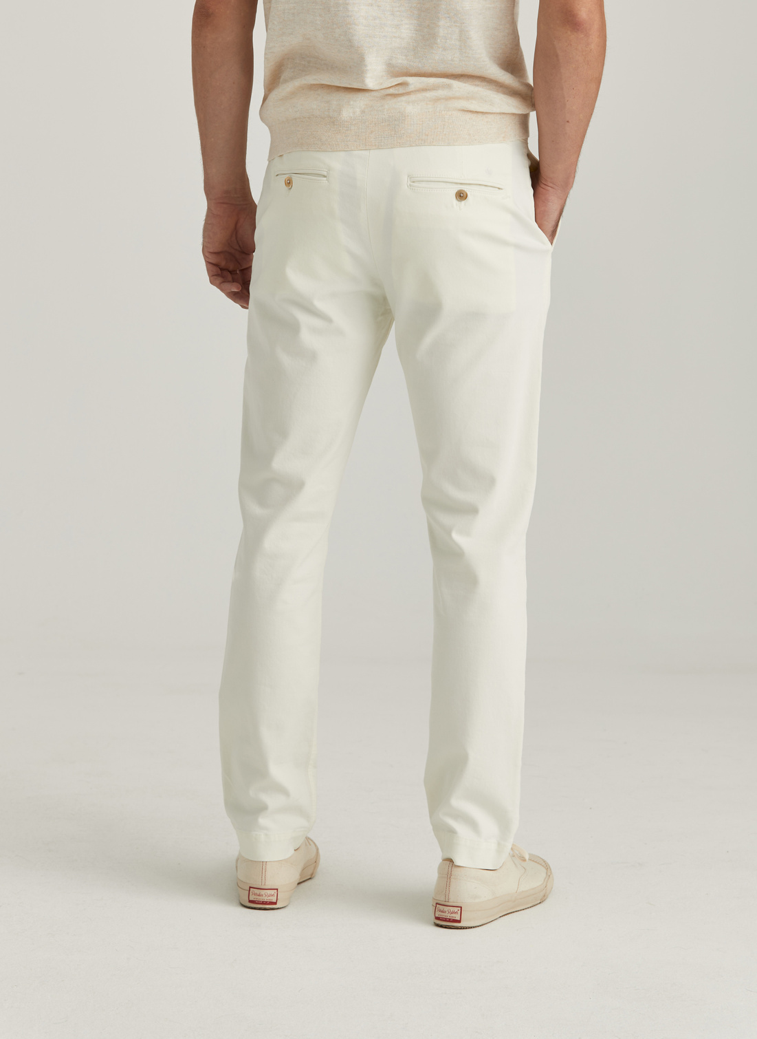 Morris Jeffrey Brushed Chino Olivgrön