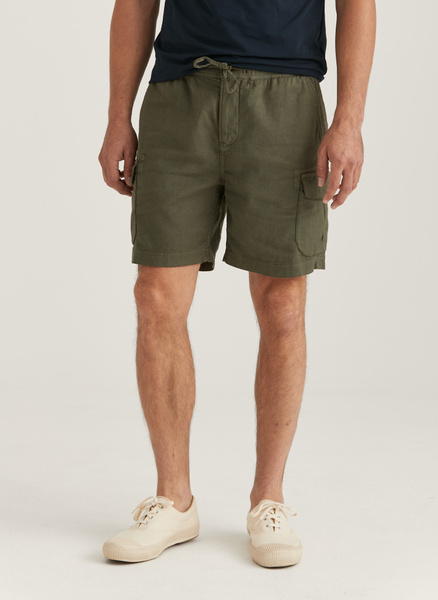 Cargo Linen Shorts