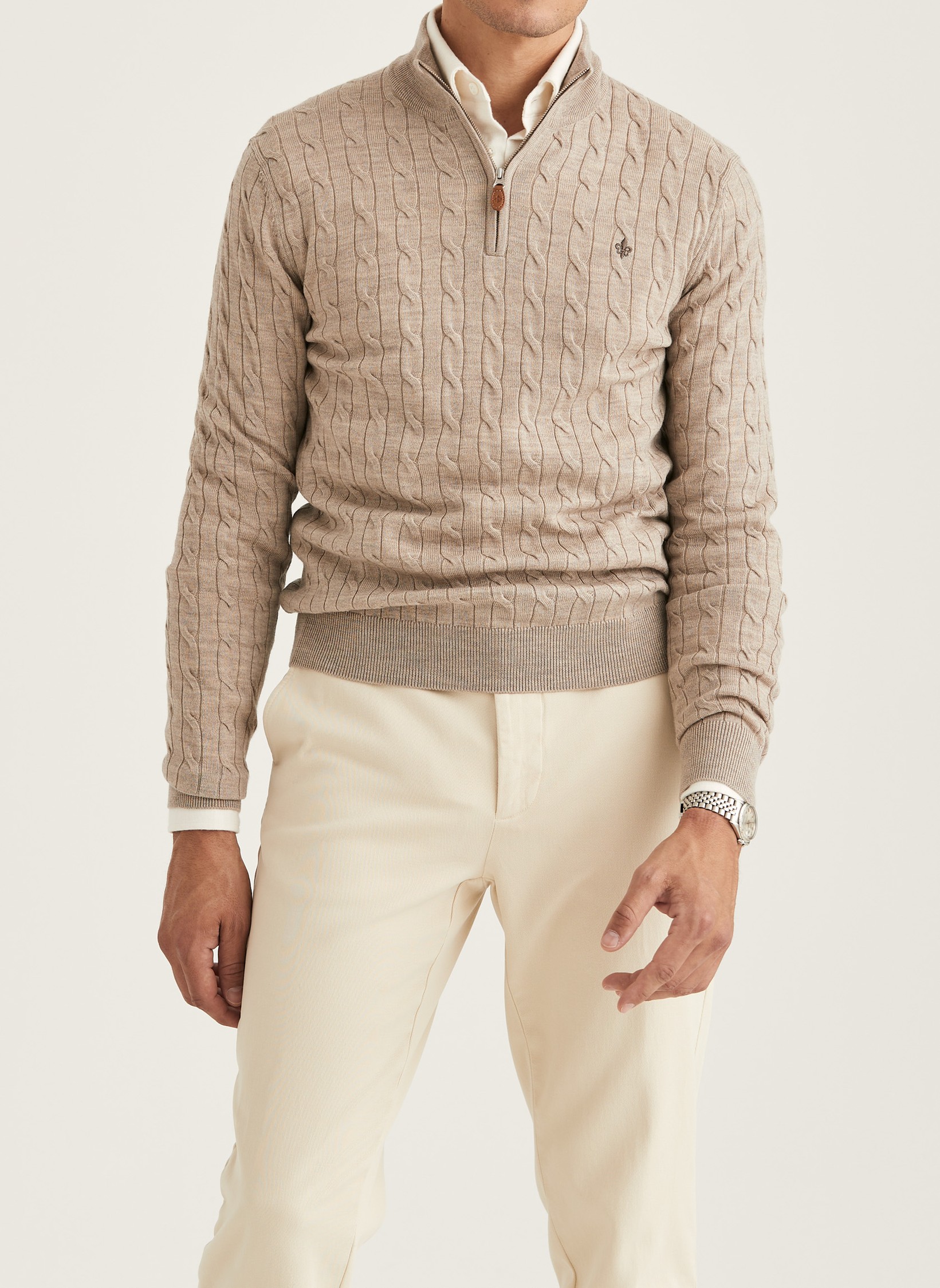 Merino Cable John Zip - Morris Stockholm