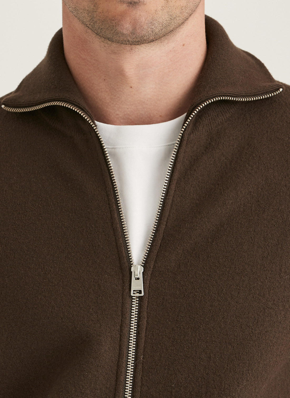 York Knitted Zip Jacket - Morris Stockholm