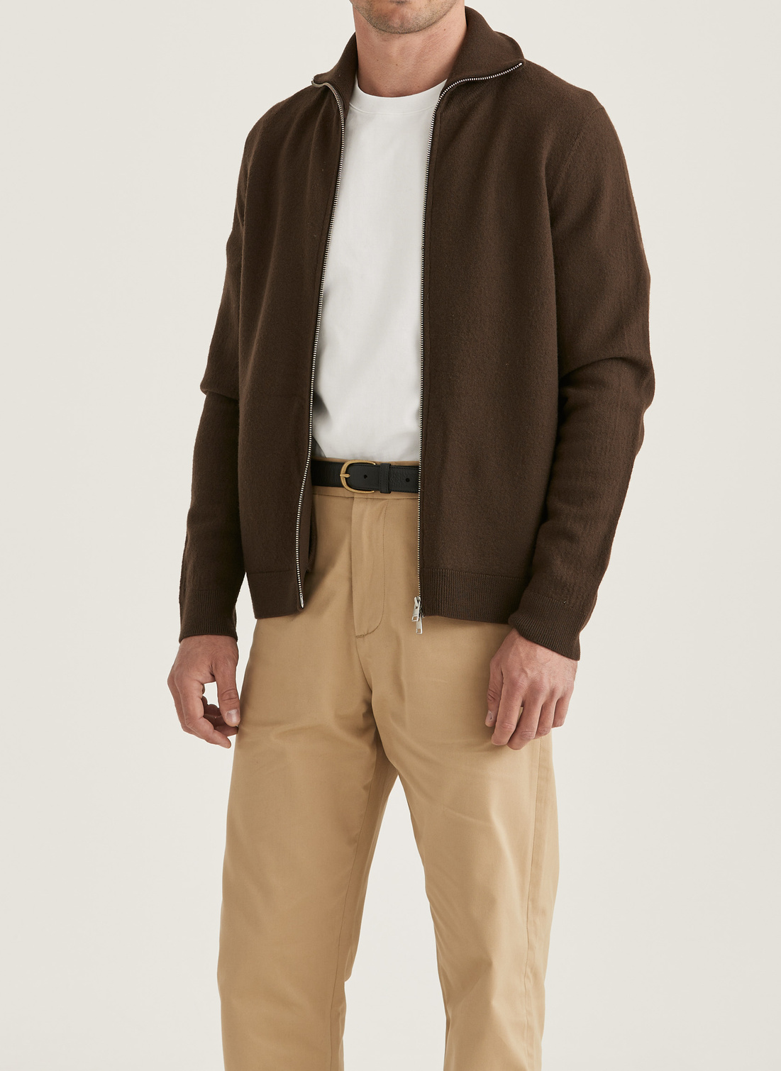 York Knitted Zip Jacket - Morris Stockholm