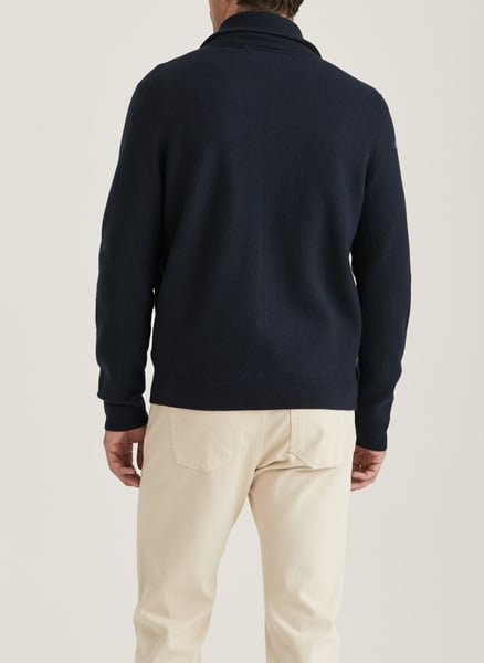 York Knitted Zip Jacket - Morris Stockholm