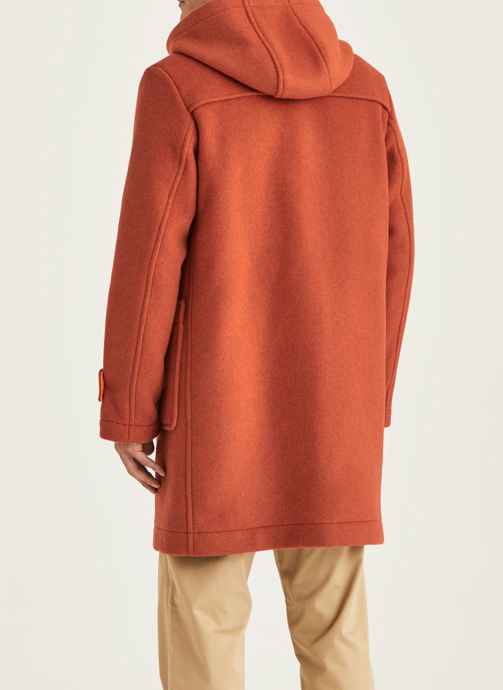 Morris Duffle Coat Orange