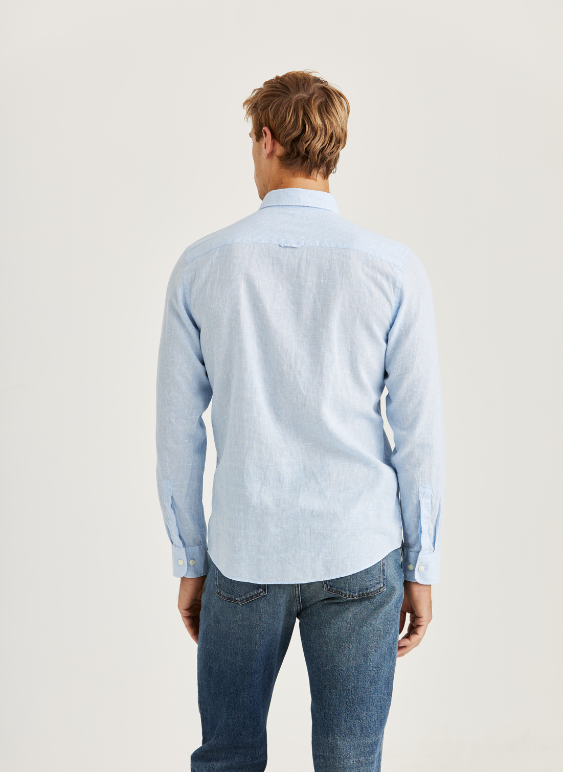 【KOOLOSET】Ku Linen Blicket Check Shirt Rhythm Linen Check Shirt | PacSun
