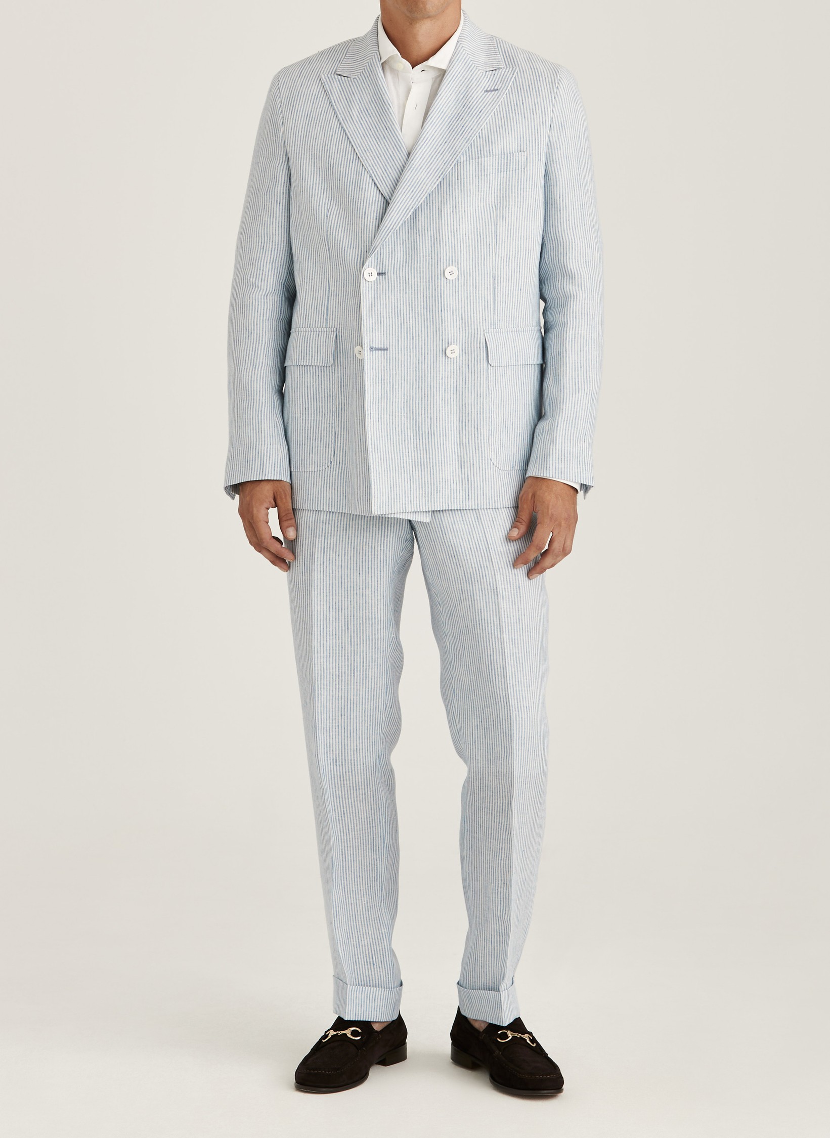 L'Appartement STRIPE DOUBLE ジャケット 2476_0e3033e318-201012-oxford-