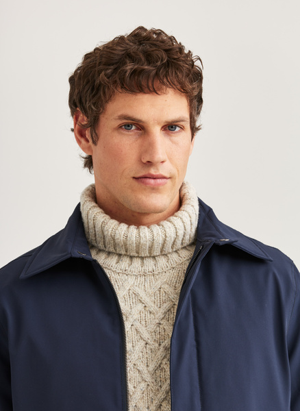 Grant Car Coat | Men's Car Coat Blue | Morris