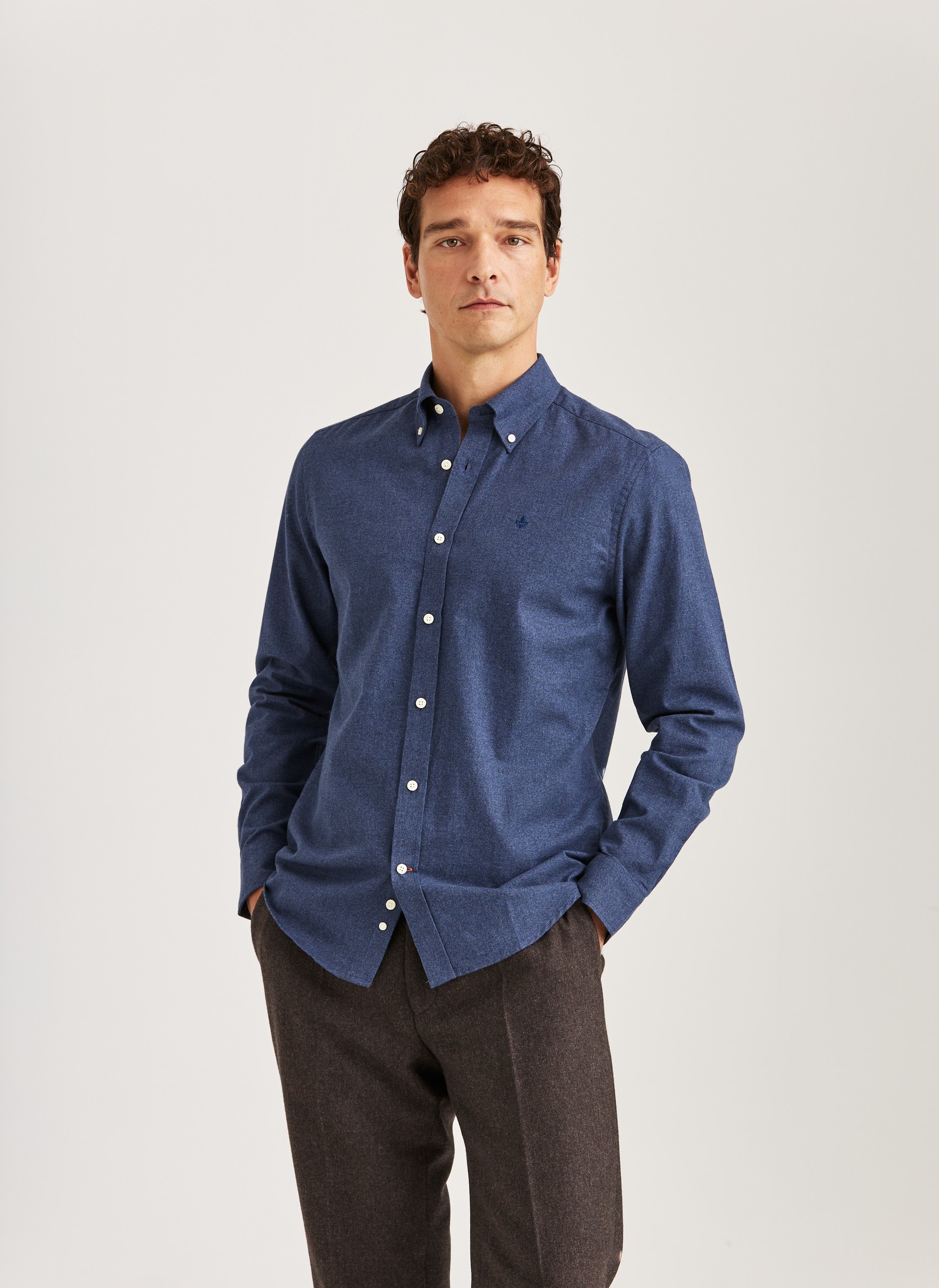 Watts Flannel Shirt-Slim Fit - Morris Stockholm