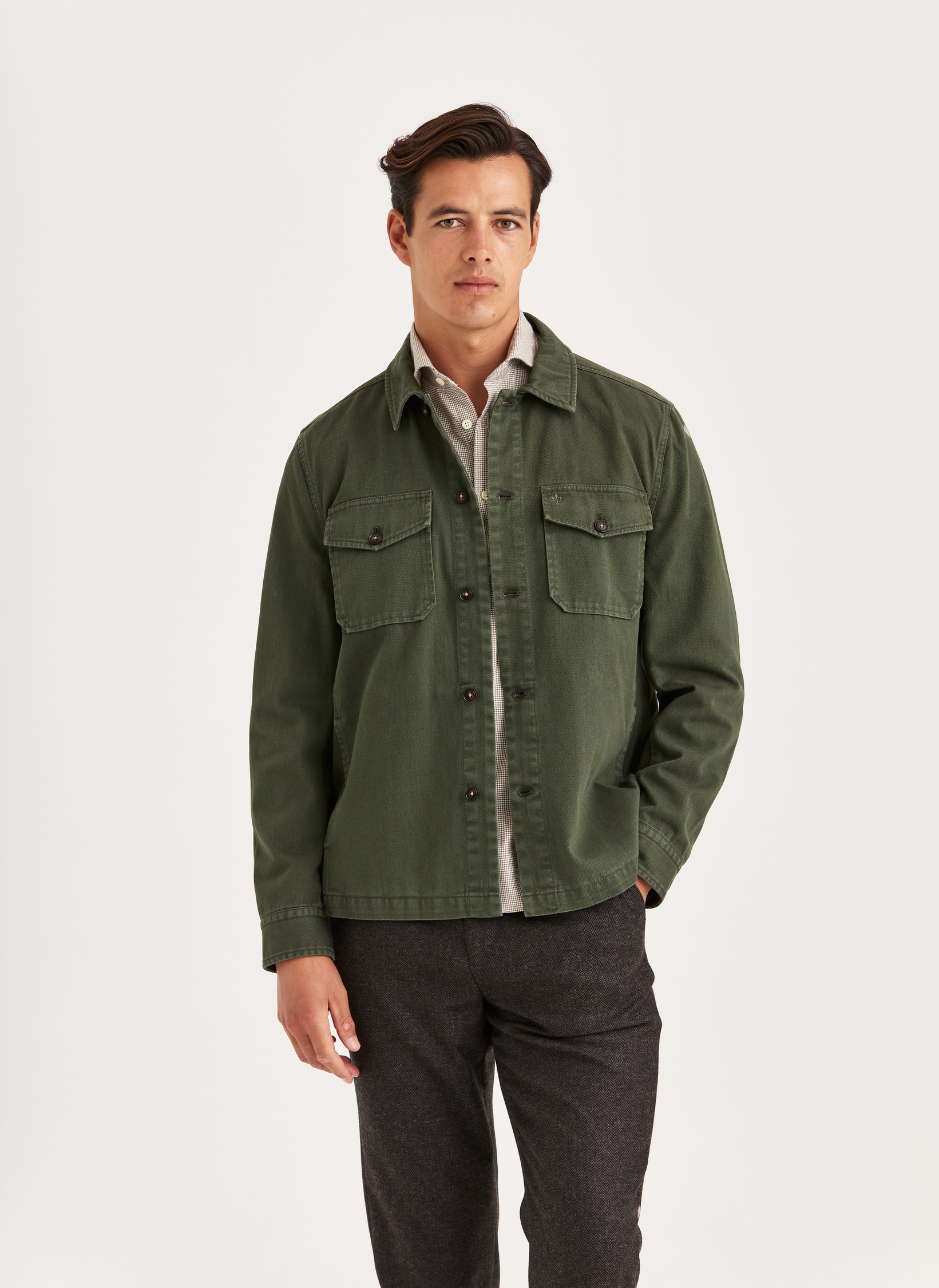 twill half shirt jacket / ジャケット / dium Tommy Hilfiger