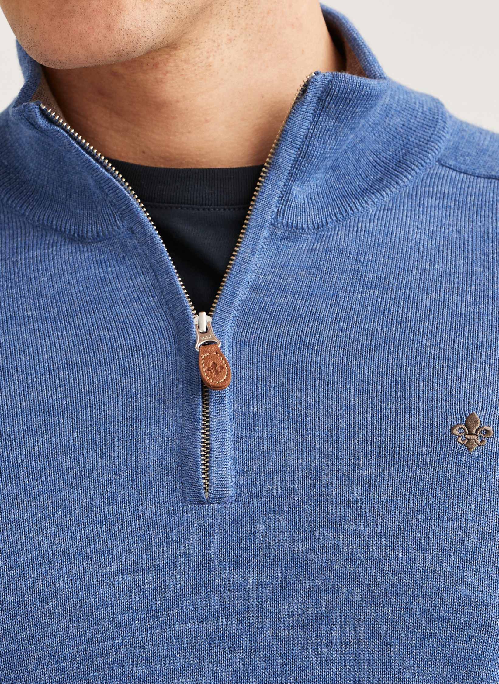 も*。様 JOHNLAWRENCESULLIVAN20ss WOOL ZIPPE Merino John Zip - Morris Stockholm