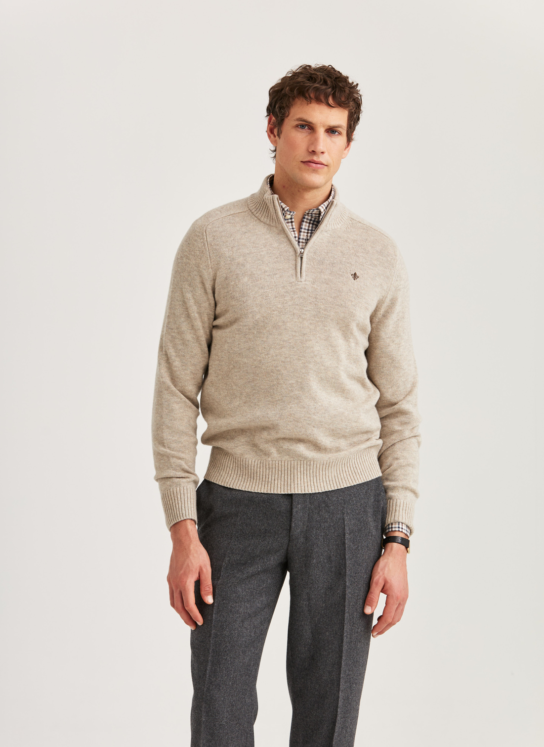 New Hertford Half Zip - Morris Stockholm