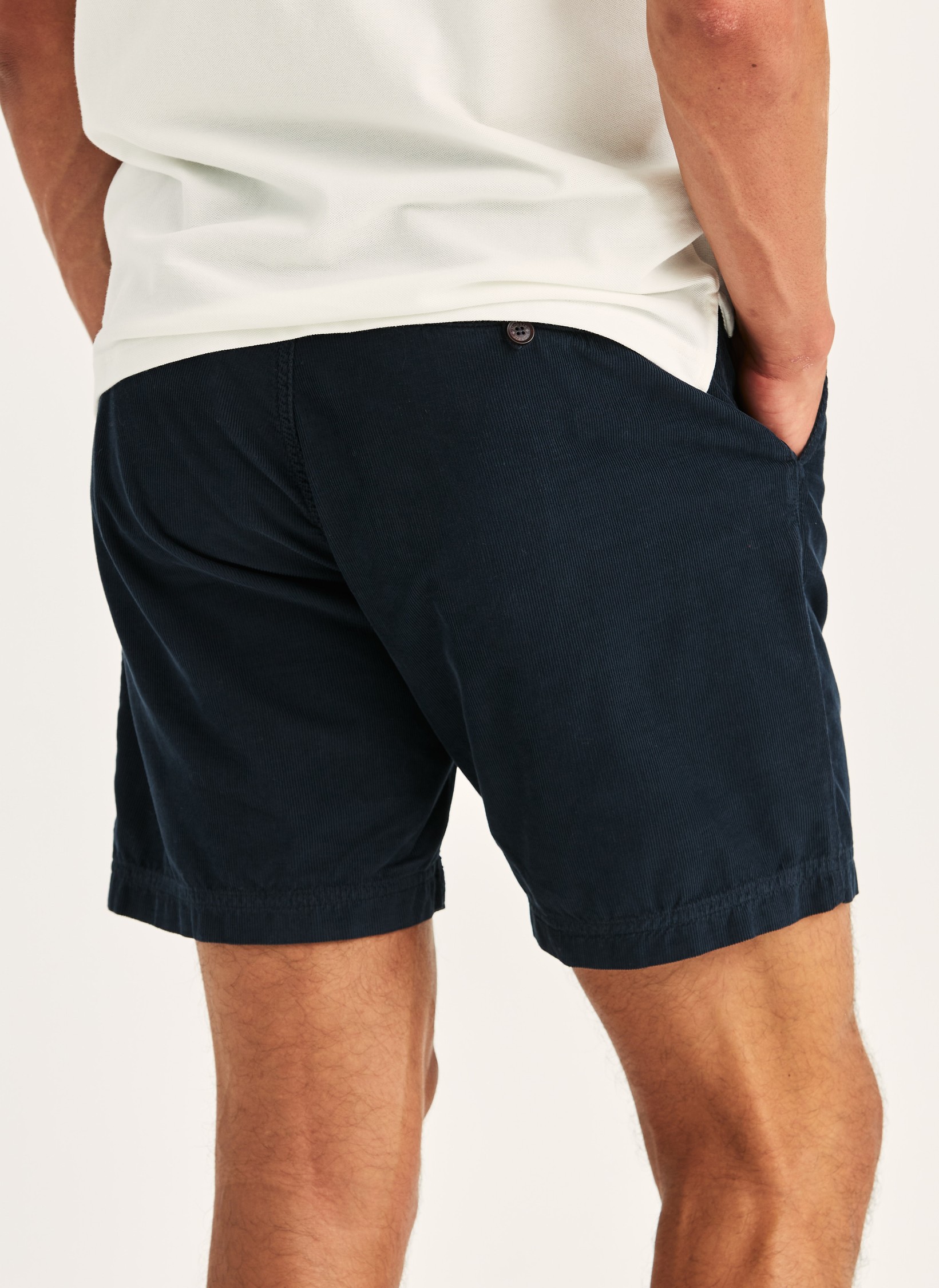 Fenix Summer Cord Shorts | Men Blue Shorts | Morris