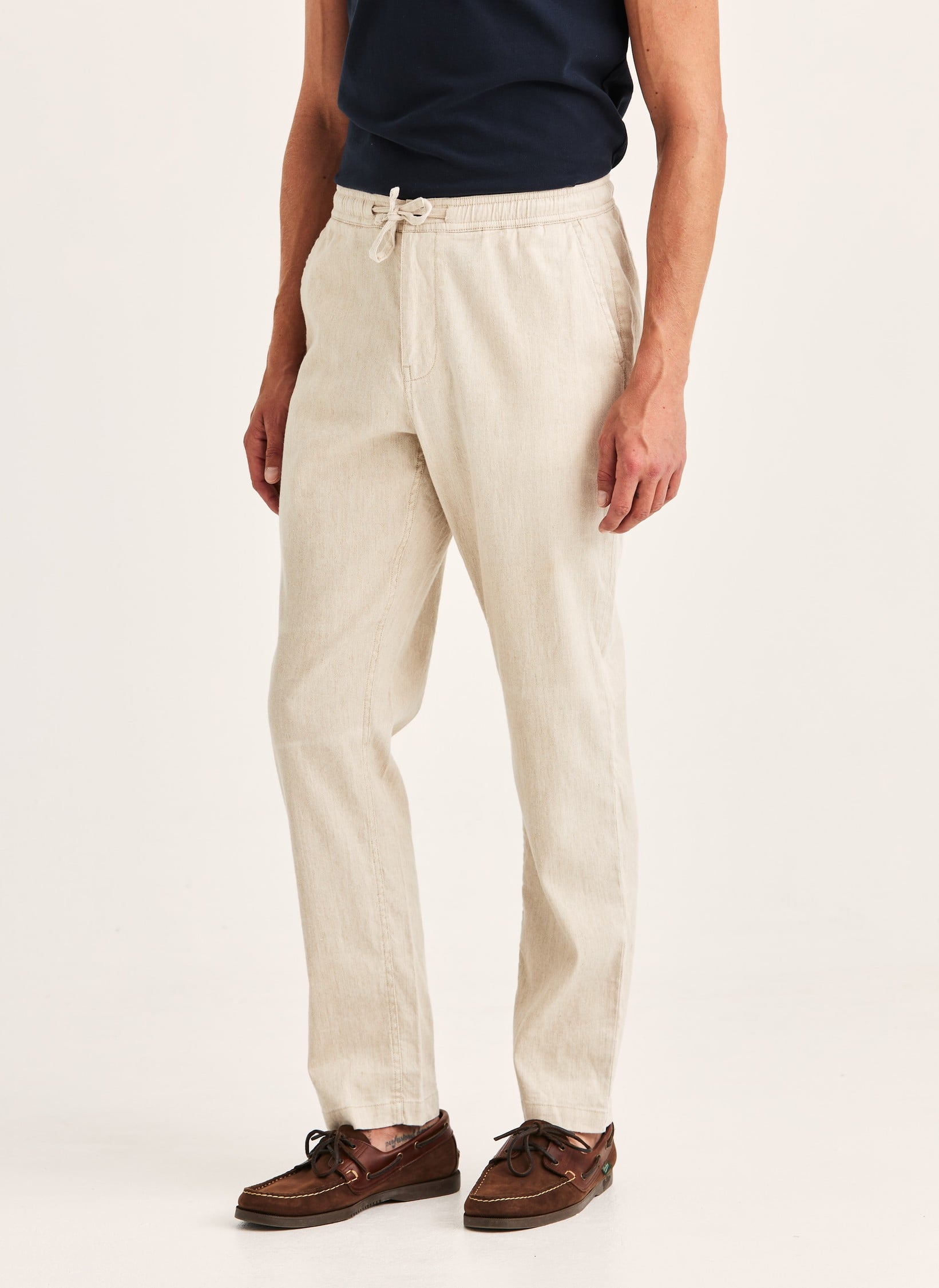 Fenix Linen Trouser | Linen trousers Off White