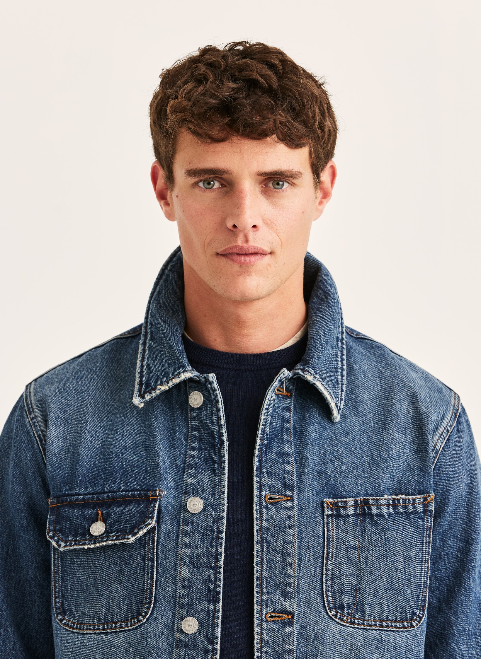 Denim Shirt Jacket | Mens Jacket | Morris