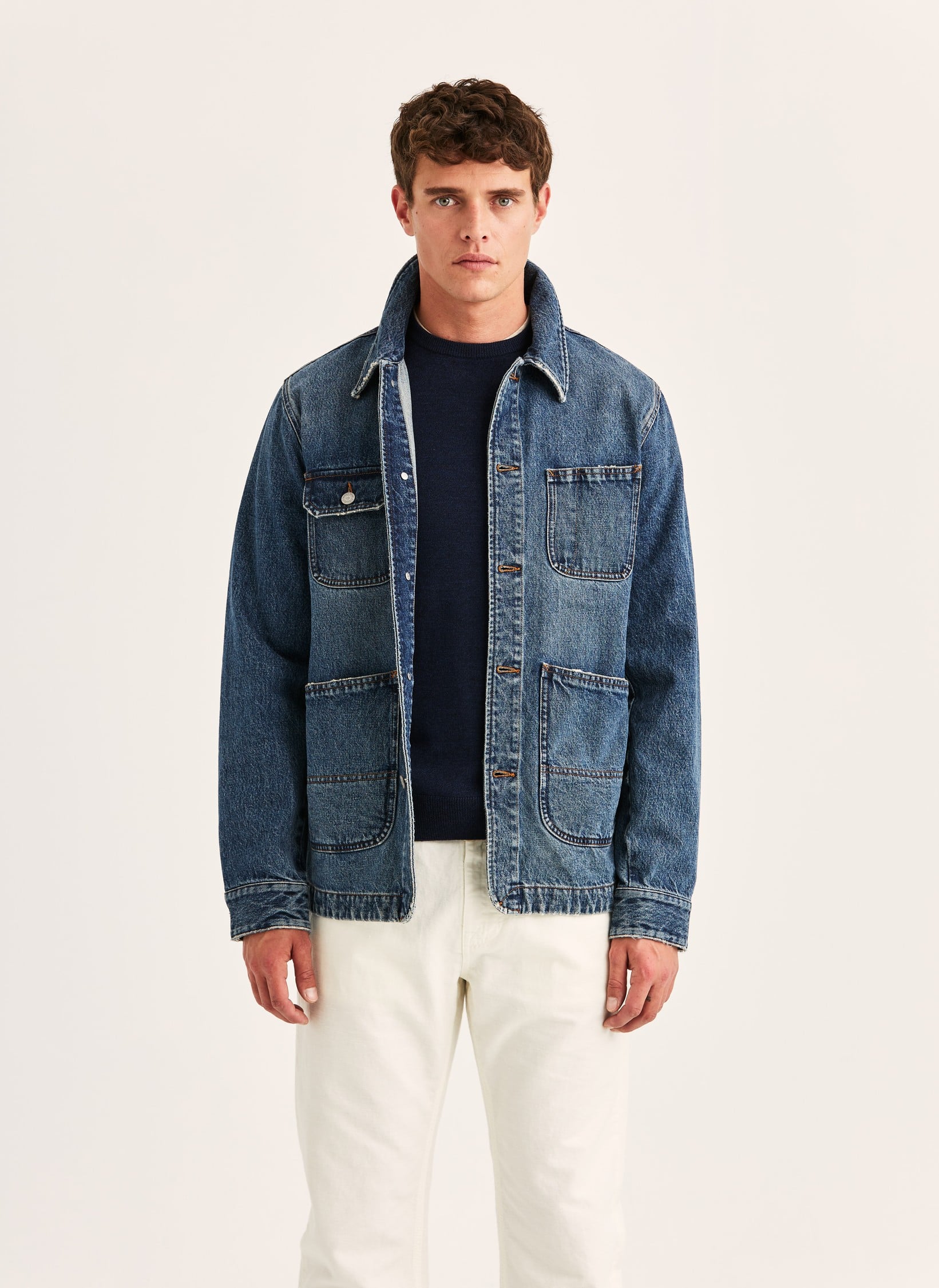 Denim Shirt Jacket | Mens Jacket | Morris