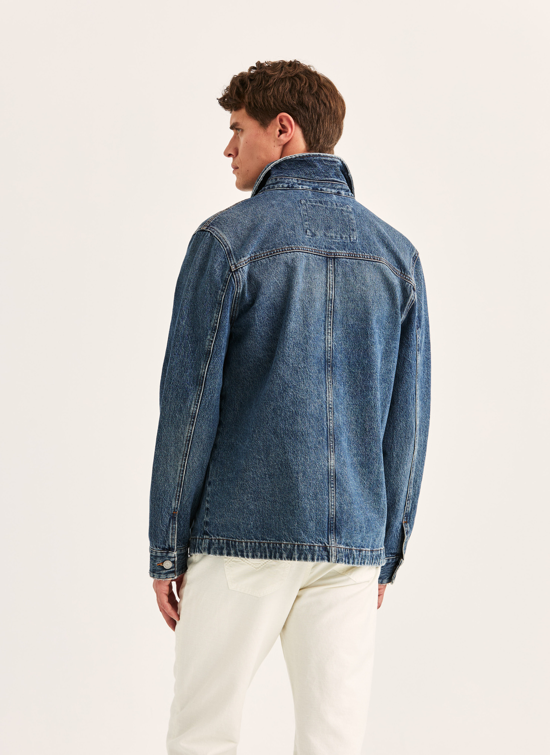 Denim Shirt Jacket | Mens Jacket | Morris