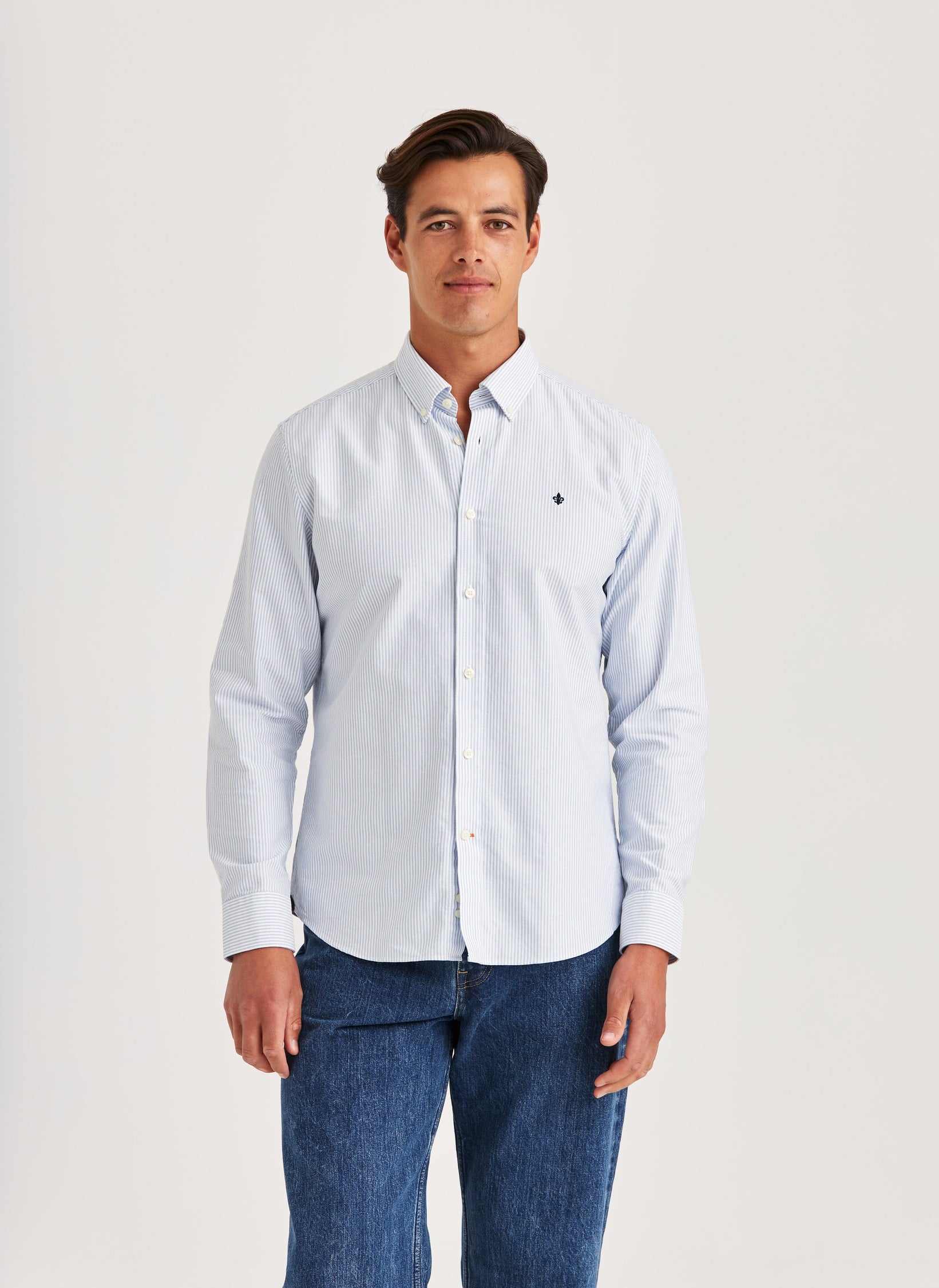 シャツ BALLOON OX FORD SHIRT / STRIPE (BALL-01)