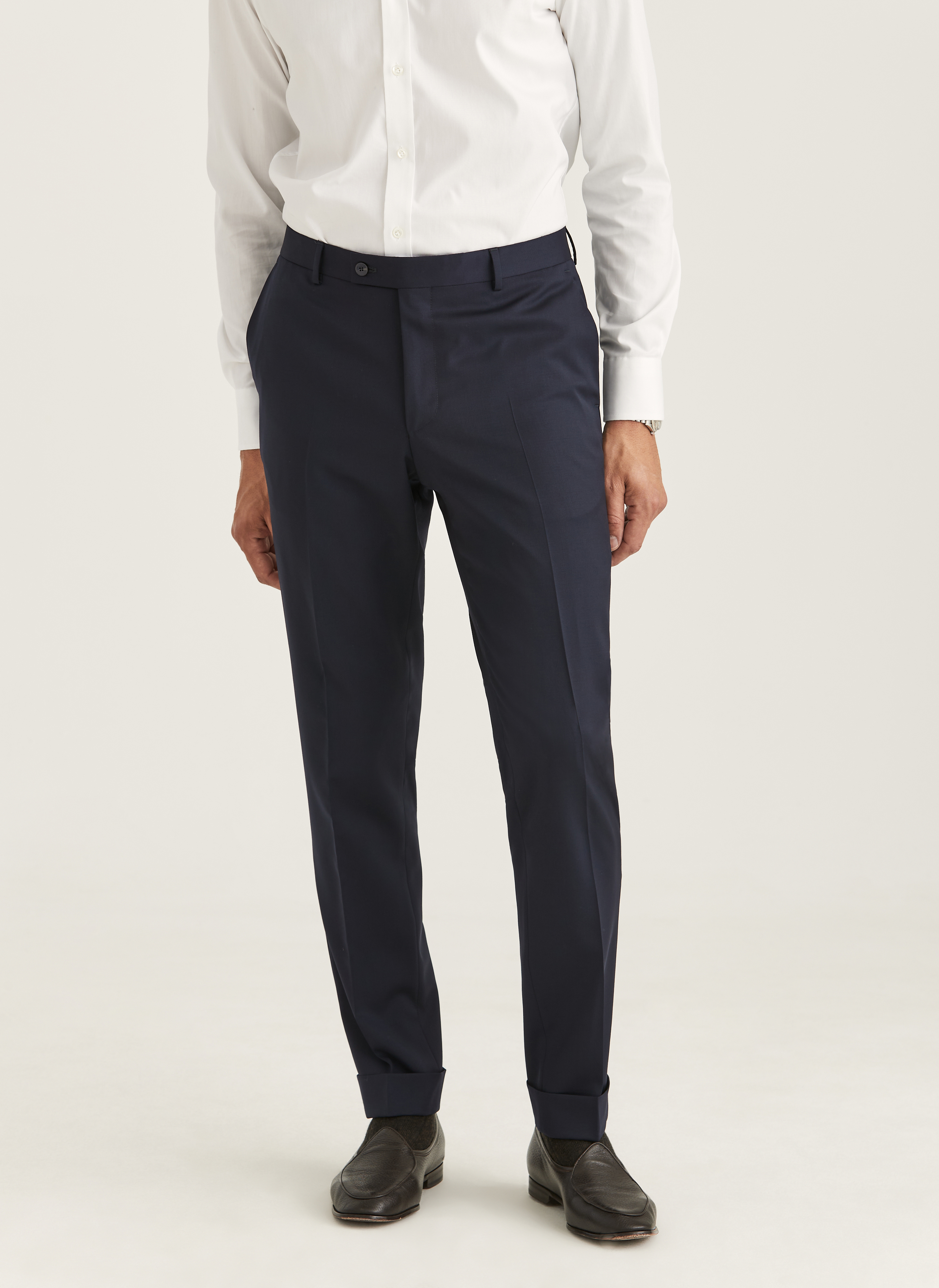 Morris Heritage Jack Prestige Suit Trouser Navy Wool 46XNormal