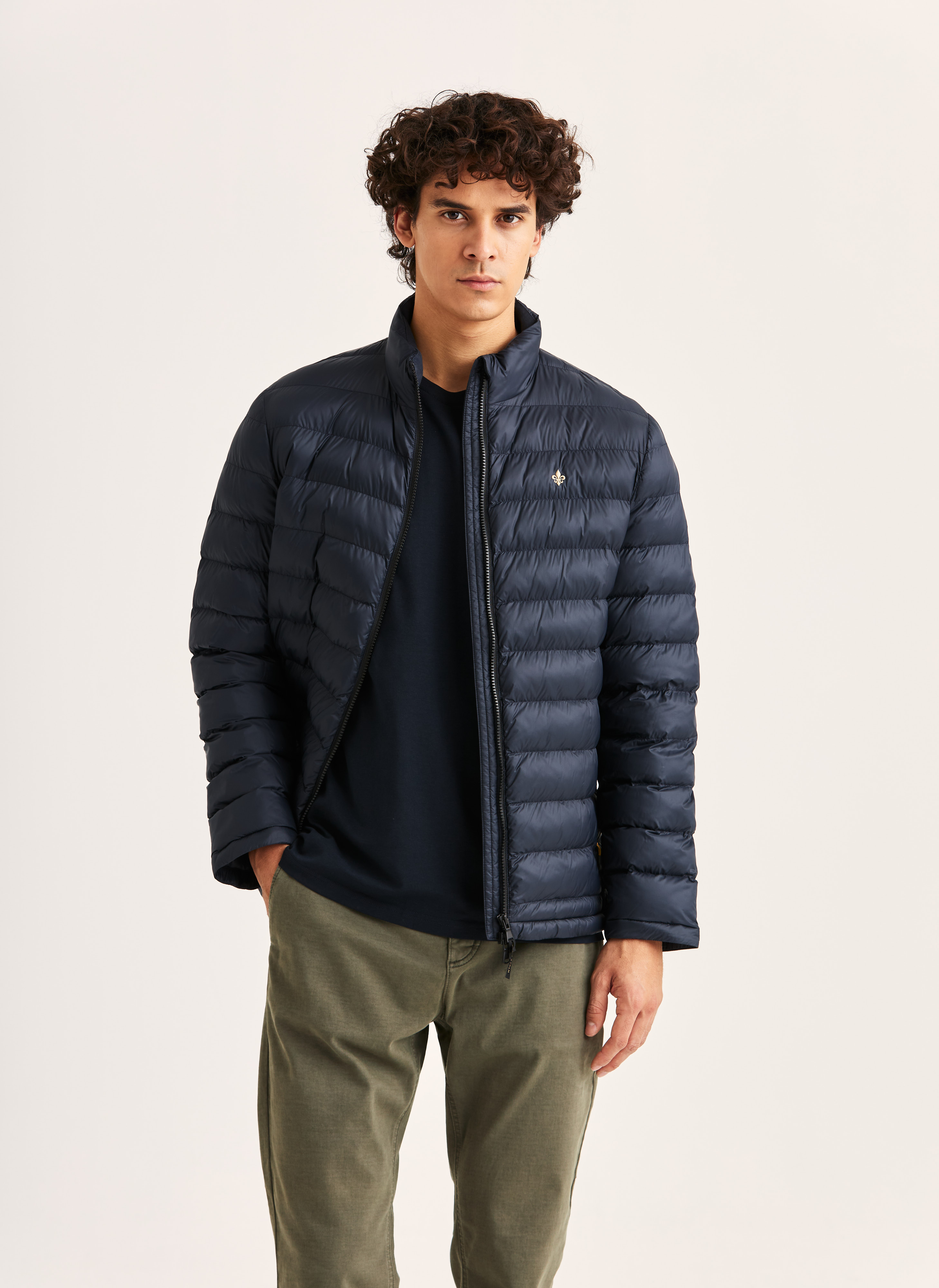 Morris Stockholm Milford Liner Jacket Navy Nylon XS