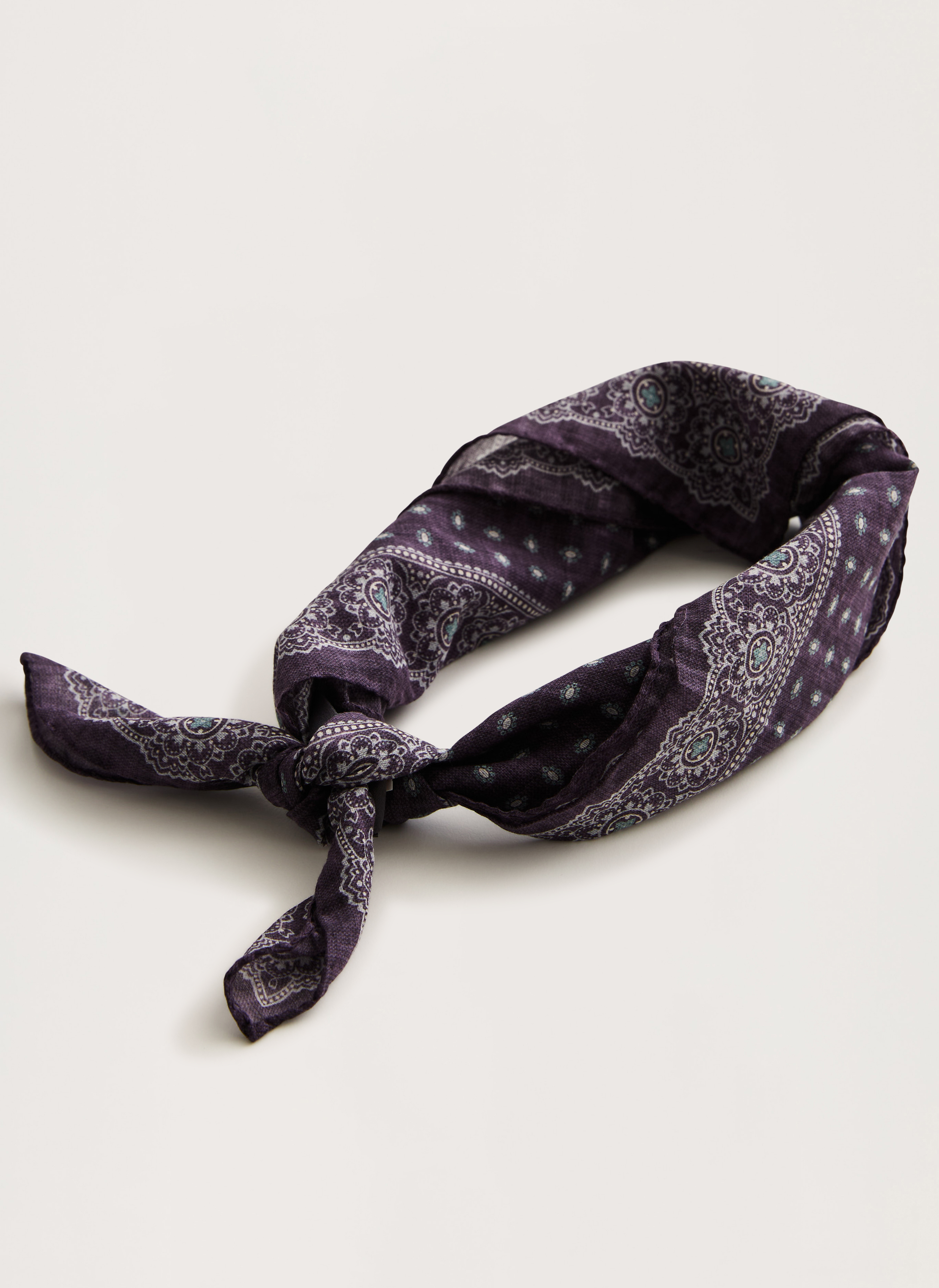 Morris Stockholm Bandana Lila Cotton One size